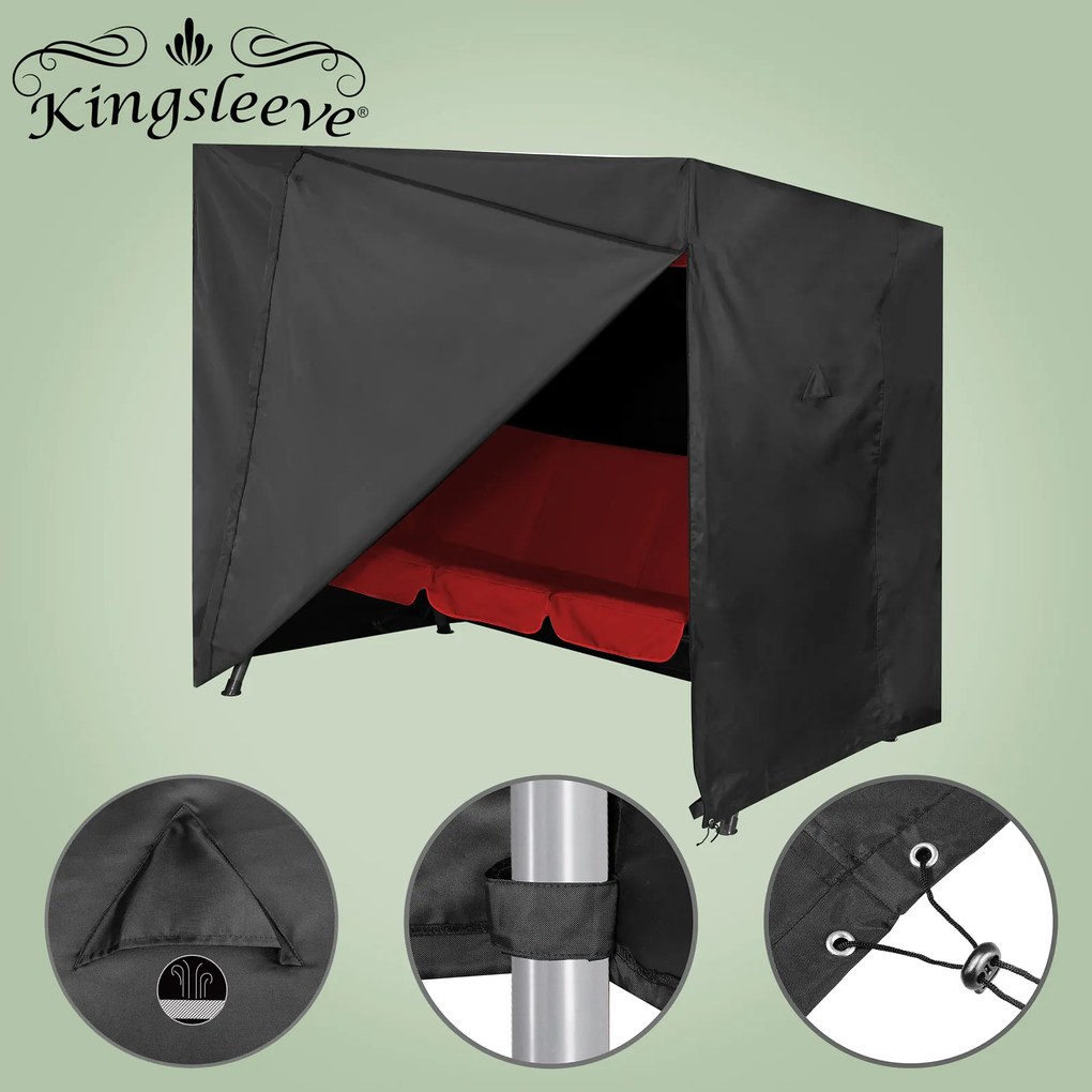 Kingsleeve® Védőhuzat hintára - antracit