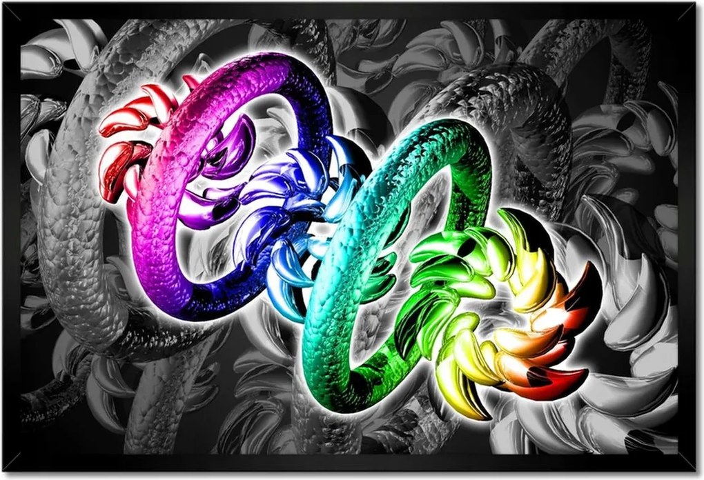 Poszterek keretben 60x40 Kombináció