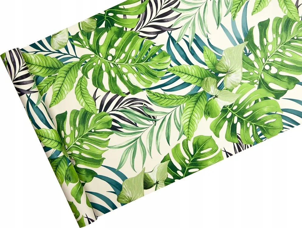 Trópusi Levelek Tapéta pálmafa, Monstera