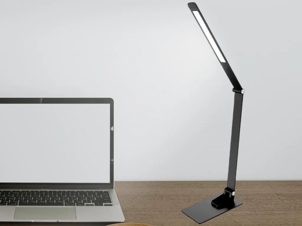 LED lámpa FRIDA 12W dimmelhető, időzítő, USB - DL5302/B