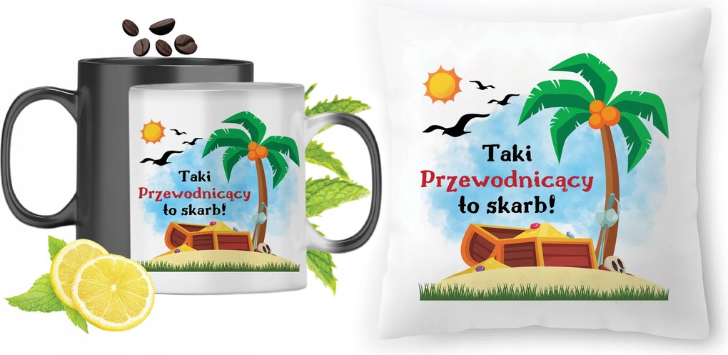 Elnöki Bögre Szett Varázslatos Párna Nyomtatott Fotóval