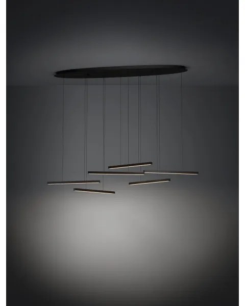 Eglo 39915 - LED Dimmelhető csillár zsinóron LINDOZA 6xLED/8,4W/230V 3000K