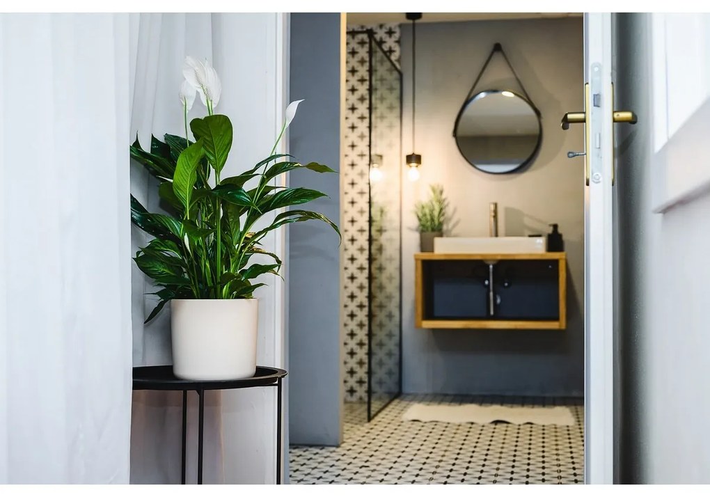 Gardenico Lora Virágtartó homok, átmérő 22 cm, 22 cm átmérőjű