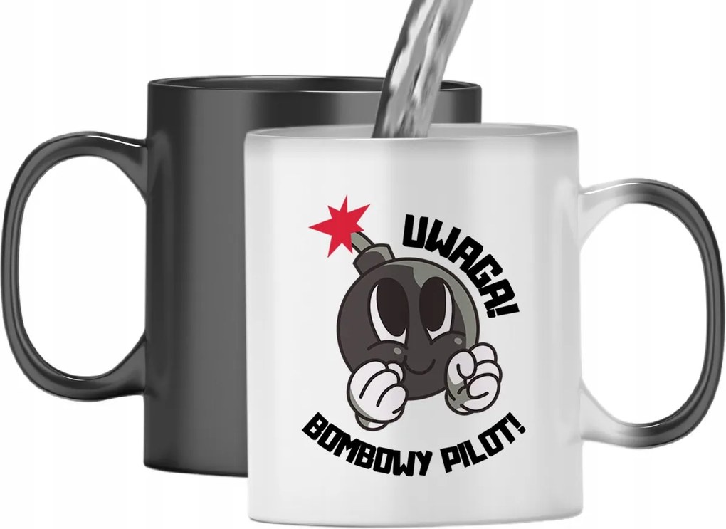 Mágikus Bögre Távirányítós Színváltós Nyomtatott Fényképpel