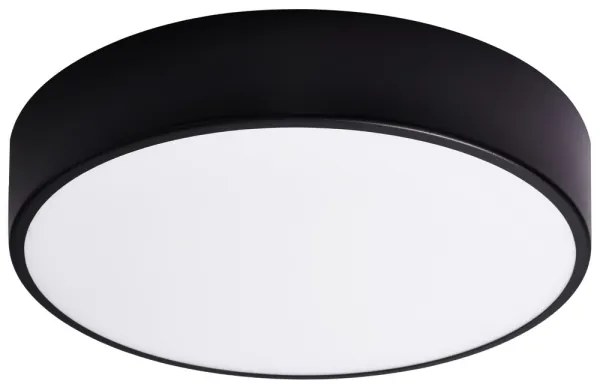 Fürdőszobai mennyezeti lámpa CLEO 3xE27/24W/230V á. 40 cm fekete IP54