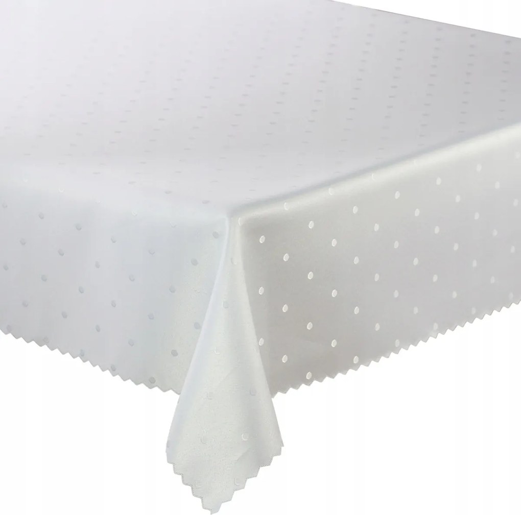 Abrosz Foltálló Fehér Pöttyös Esküvői áldozás 110x220 cm