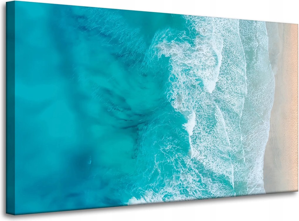 Vászonkép Hullámok Víz Nyugalom Óceán 100x60 cm Ideális ajándék