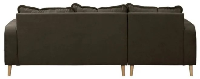 Barna sarokkanapé (bal oldali) Beata – Ropez