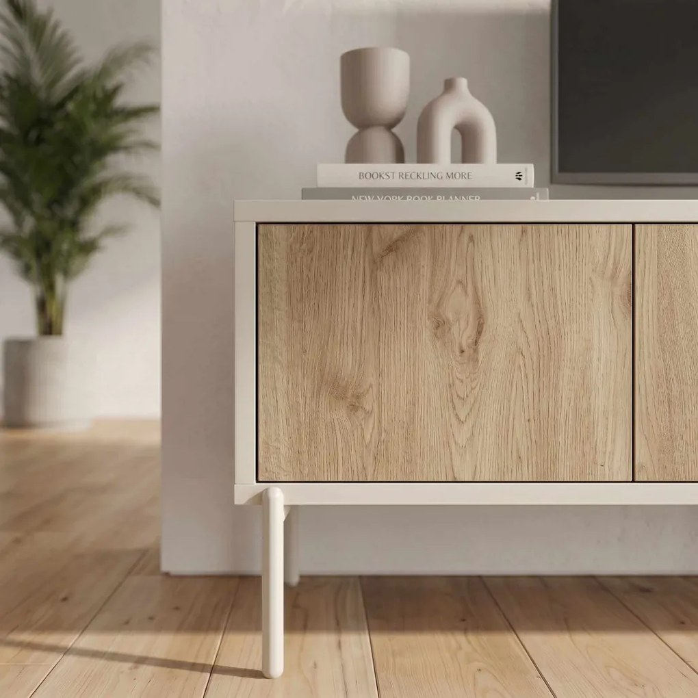 Ventro TV-állvány, homokkő-natúr, 150 cm