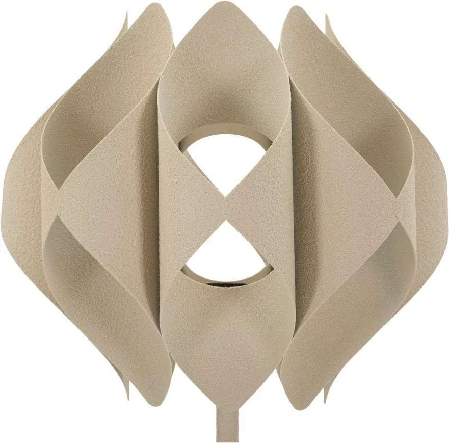 Bézs állólámpa fém búrával (magasság 155 cm) Space – Mauro Ferretti