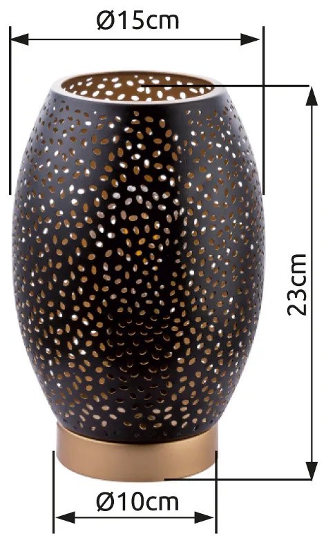 Globo NARRI 24002S asztali lámpa, 1x40W E27