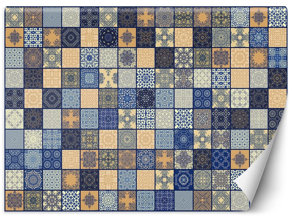 Gario Fotótapéta Színes vintage mozaik - Andrea Haase Anyag: Vlies, Méret: 350 x 245 cm