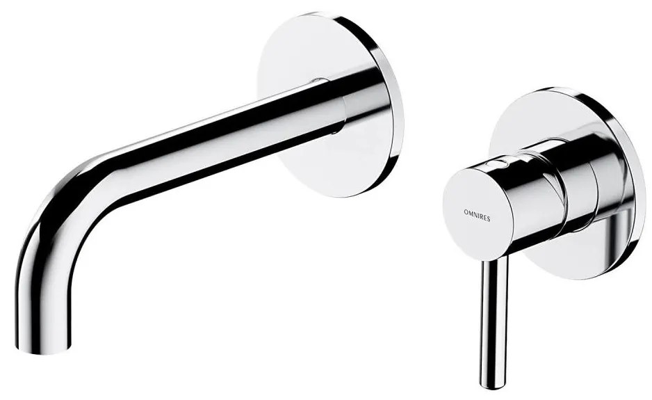 OMNIRES Y1215HCR - Beépíthető mosdó csaptelep, Y sorozat, fényes króm