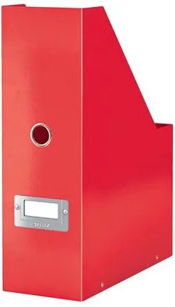 Iratpapucs, PP/karton, 95 mm, LEITZ Click&Store, piros (E60470026)