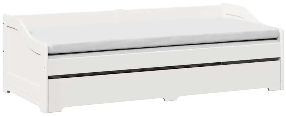 fehér nappali ágy matrac nélkül IRUN 90x200 cm