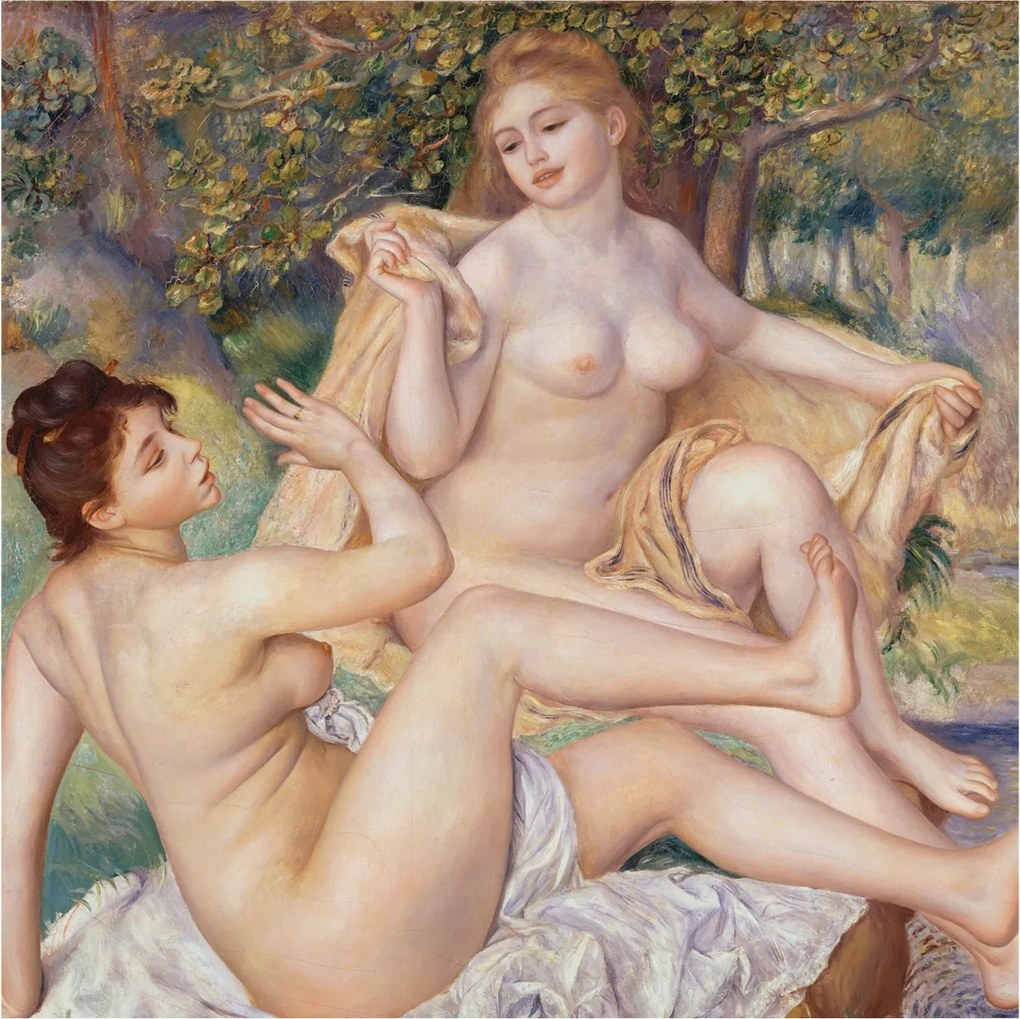 Fali tapéta Panorámával Pihenő nők 250x250