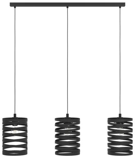 Eglo 99347 - Csillár zsinóron CREMELLA 3xE27/40W/230V