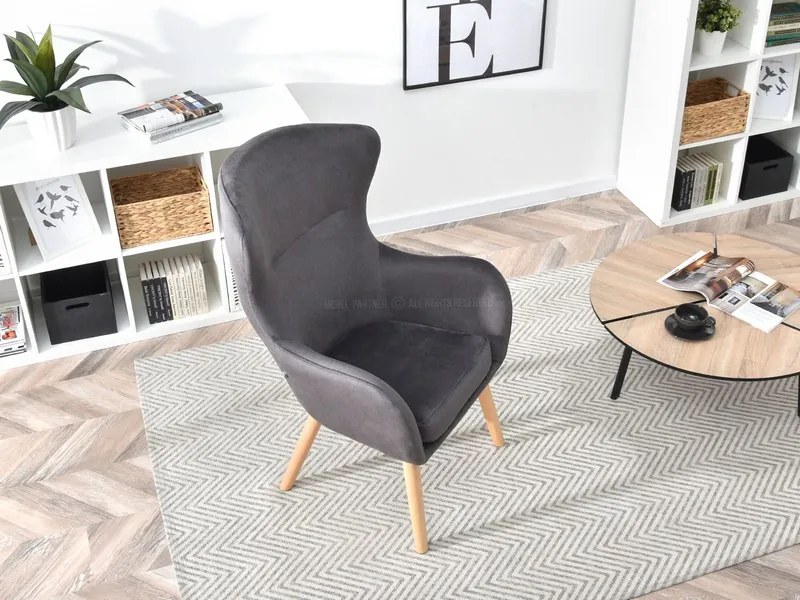 Fotel Leto (grafit + bükk). Akció -20%. 1110182