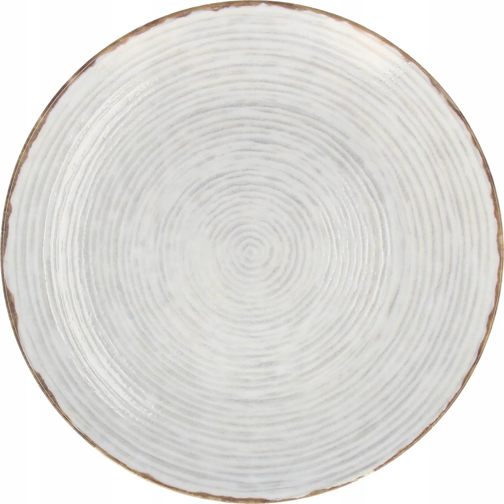 Lubiana Boss Ebédlő Tányér Csempe 1 db Porcelán 27 cm Rayado 2 9015