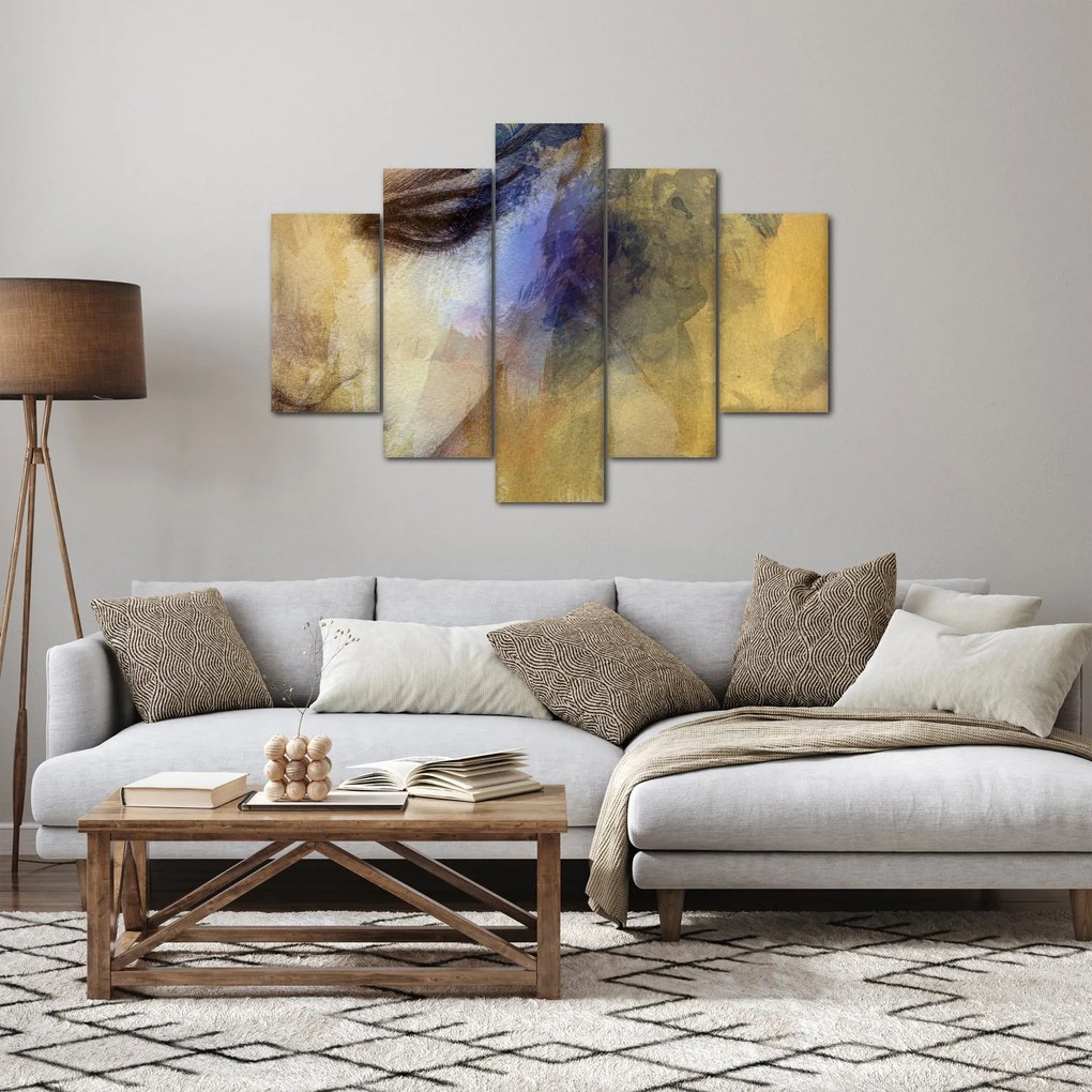 Kép - női portré, rajz (150x105 cm)