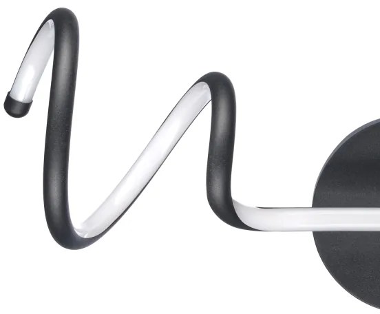 ONLI - LED Fali lámpa TWIST LED/6W/230V 4000K fekete