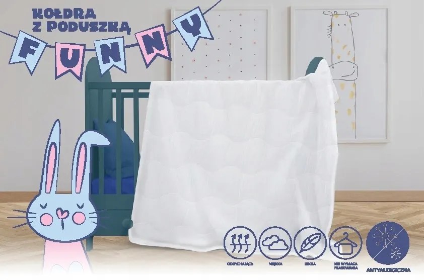 Funny ovis paplan és párna szett 2 részes 100x135 cm 40x60 cm