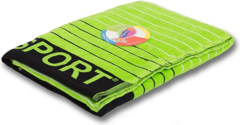 Sport Zöld strandtörölköző