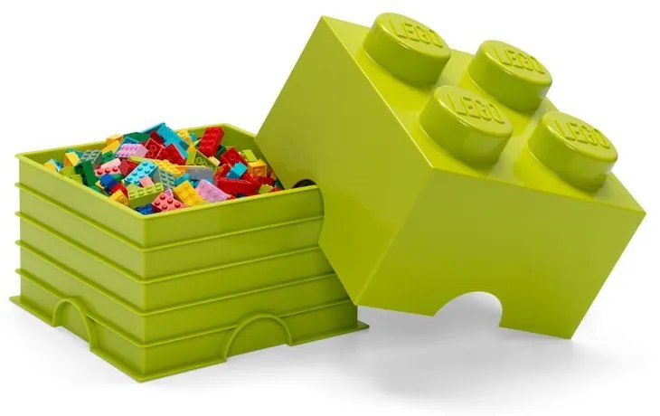 Lime-zöld tároló doboz 4 - LEGO®