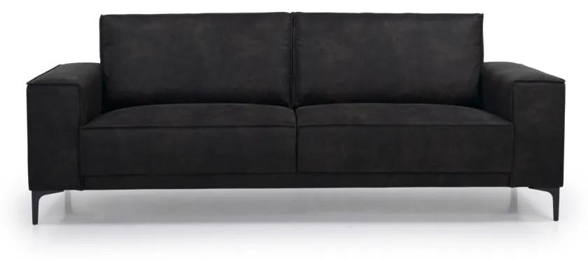 Copenhagen antracitszürke műbőr kanapé, 224 cm - Scandic
