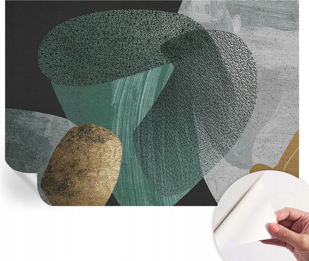 Dekoratív öntapadós tapéta Divatos minták Absztrakt geometria 208x146