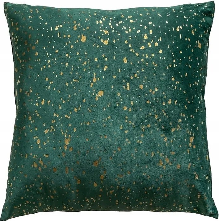 Párnahuzat Reflective arany kiegészítők 40x40 zöld