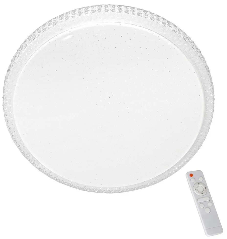 LED Szabályozható mennyezeti lámpa CRUZ távirányítóval 1xLED/66W/230V 3300lm