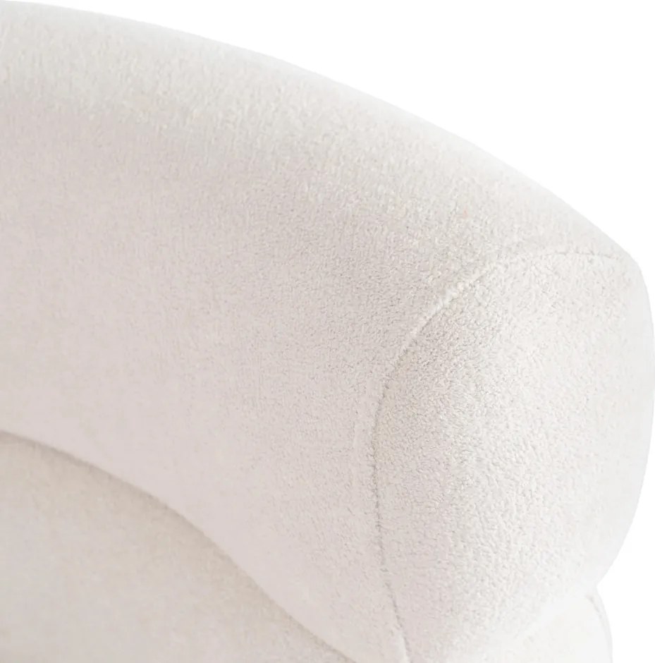 Fotel krém színben PRESTON