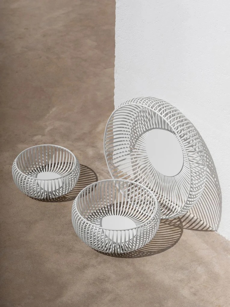 Tál, L méret, LITO kollekció | Ma 8 cm, Ø 36 cm - Fehér - Blomus