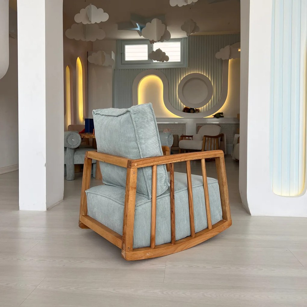 Sallanan Blue gyerek fotel