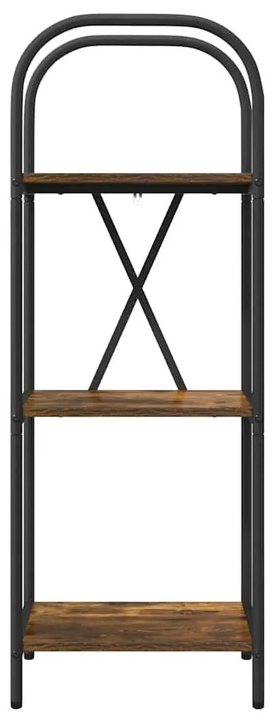 Könyvespolc Füstölt tölgy 40 x 30 x 109 cm Faanyag