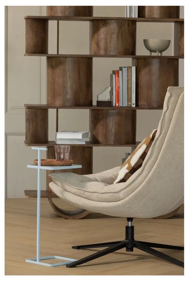 Fém tárolóasztal 22x22 cm Toste – WOOOD