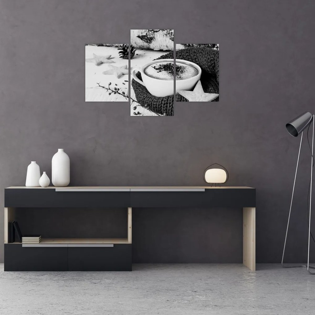 Kép - Téli cappuccino (90x60 cm)