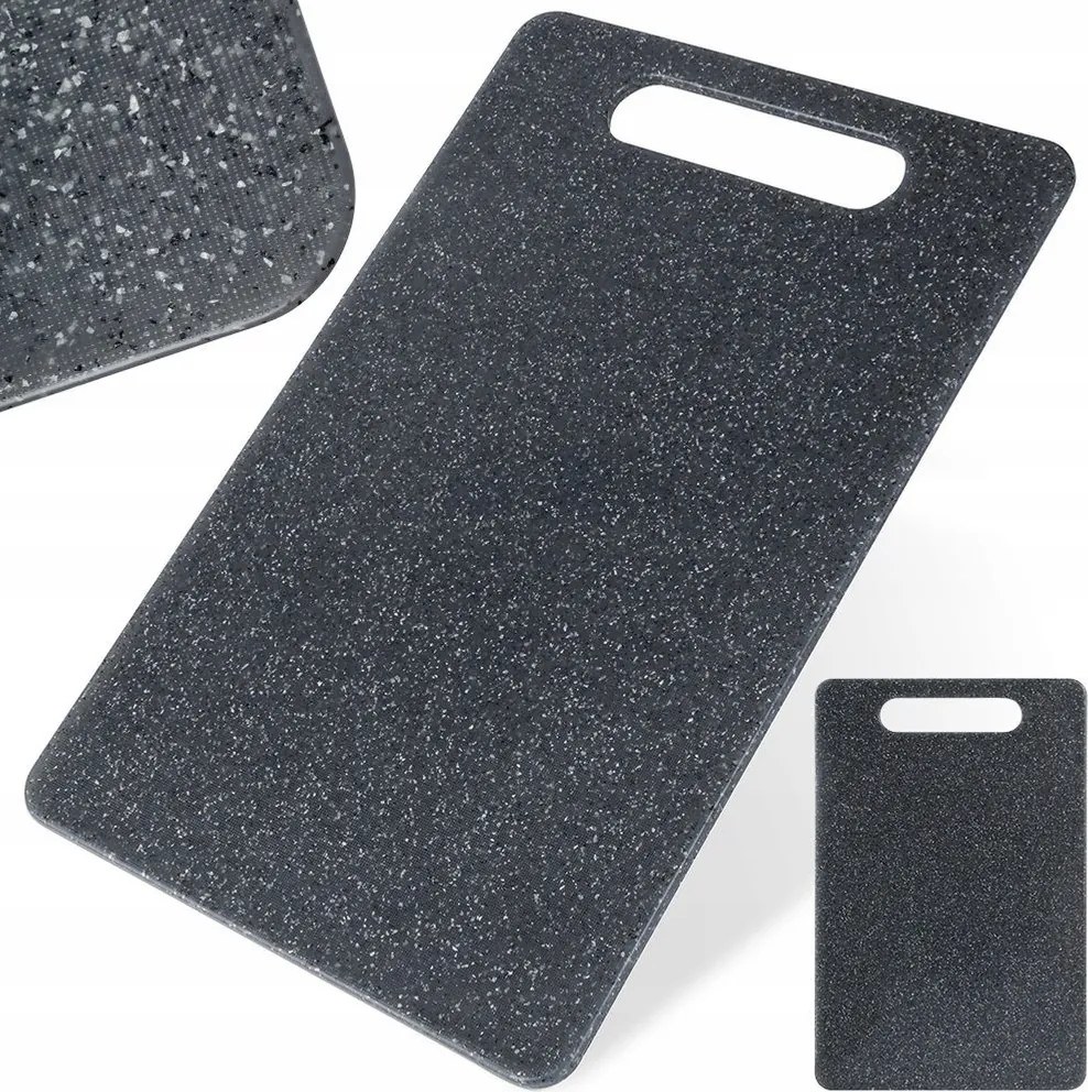 Konyhai Vágódeszka Műanyag Gránit Univerzális 37x28 cm