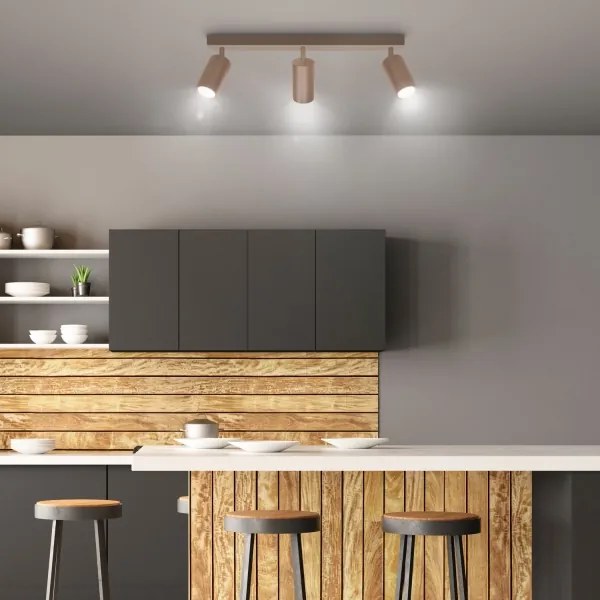 Brilagi - Spotlámpa SELE 3xGU10/30W/230V bézs