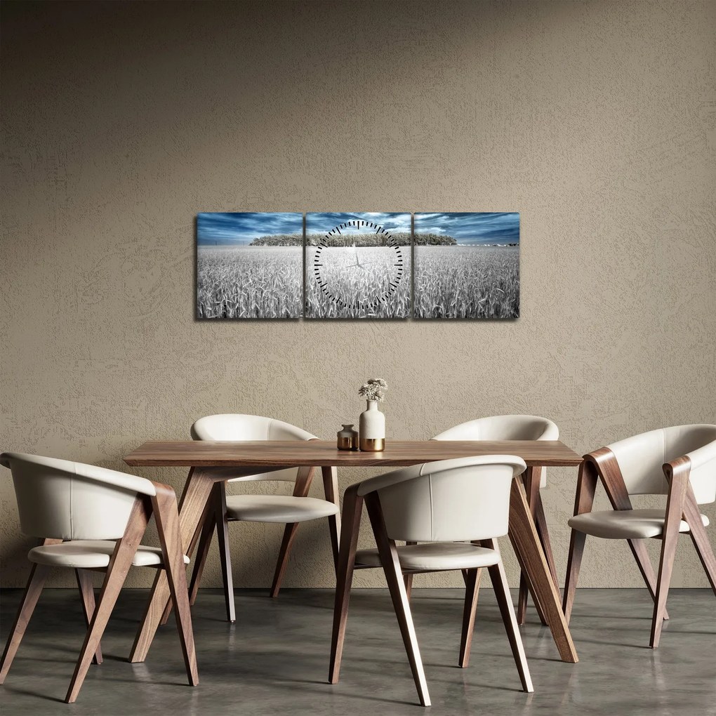 A mező képe (órával) (90x30 cm)