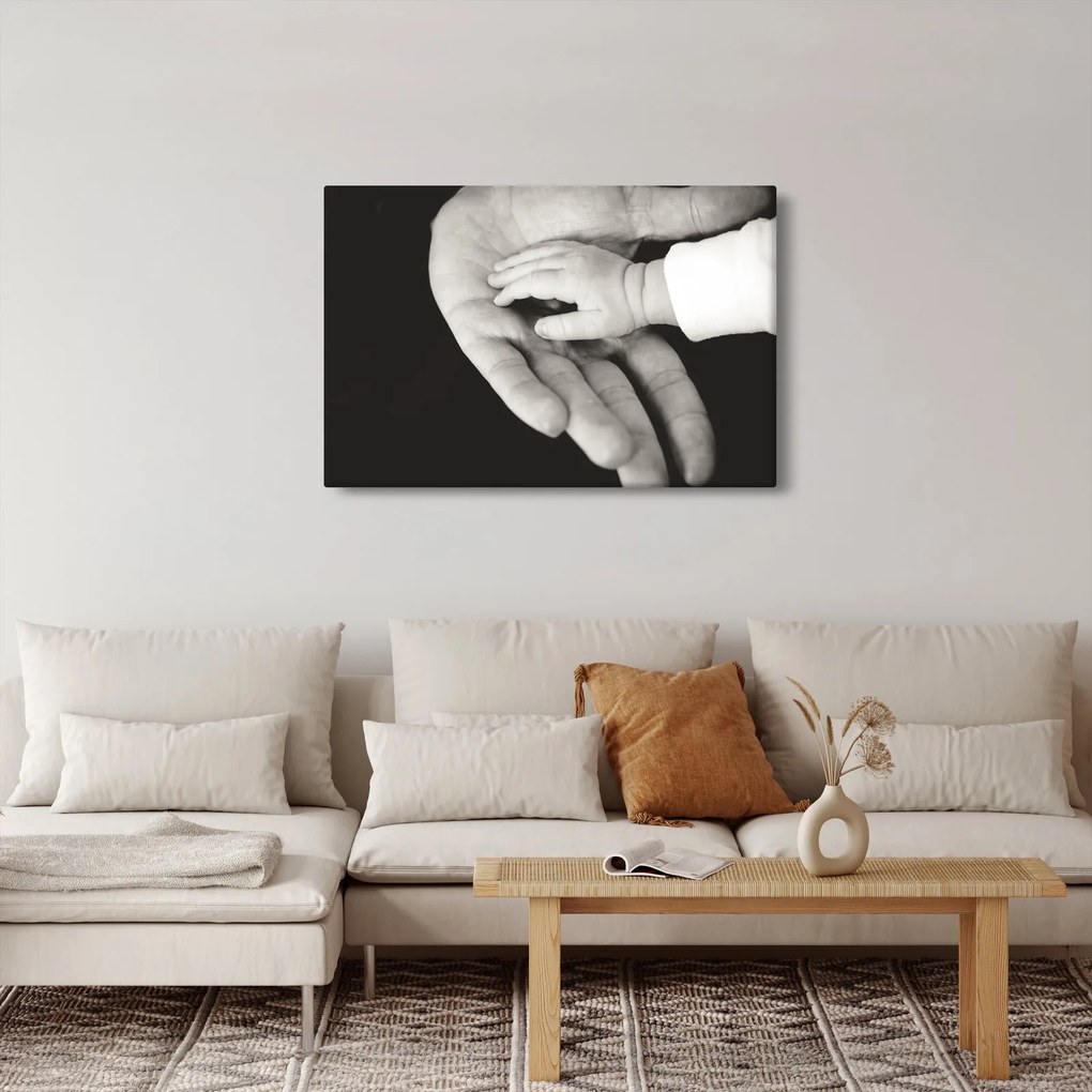 Kéz képe (90x60 cm)