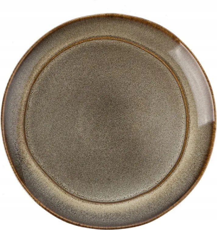 Desszert tányér Florina Bergen 20 cm Porcelán Barna Retro