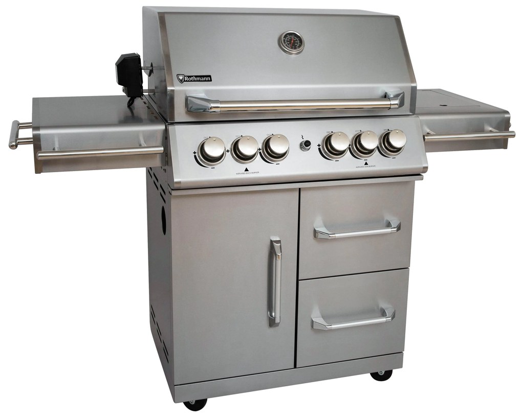 GÁZGRILL 153X118X66CM, 21KW