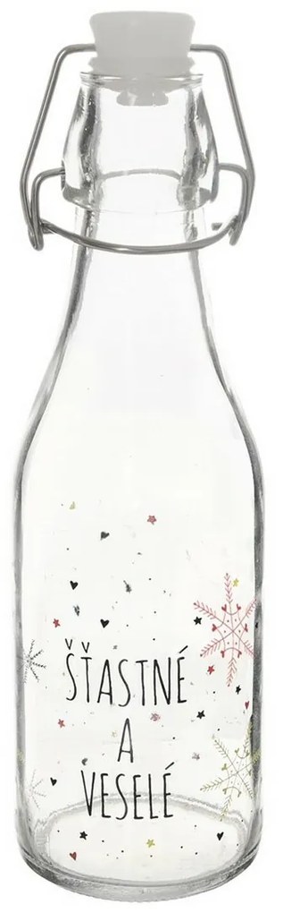 Orion palack záróklipszel, piros, 0,52 l, 520 ml