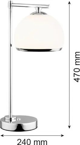 Argon MARBELLA PLUS 8121 Asztali lámpa 1x15W(Max)/E27 IP20