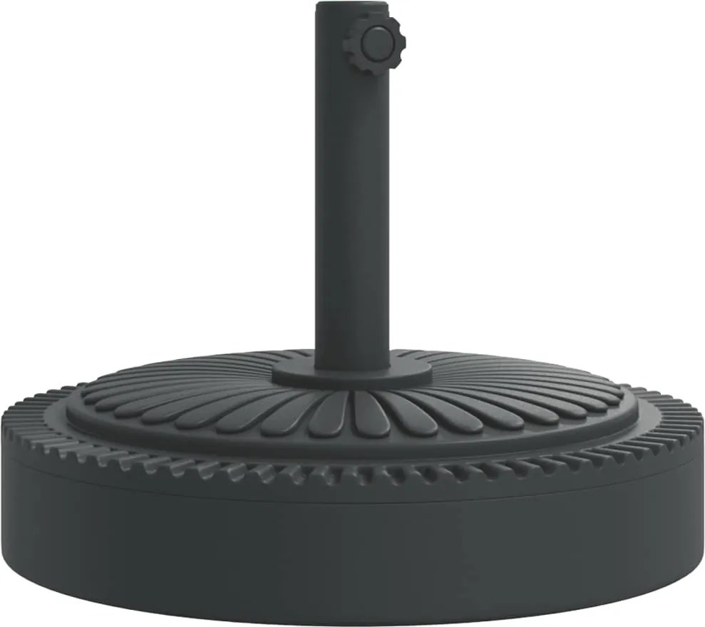 vidaXL kerek napernyőtalp rúdhoz Ø38 / 48 mm 25 kg