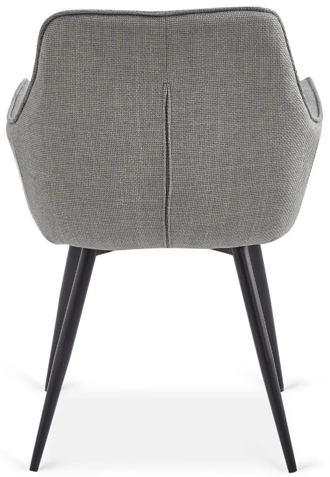 EDRICK szürke szövet étkezőszék