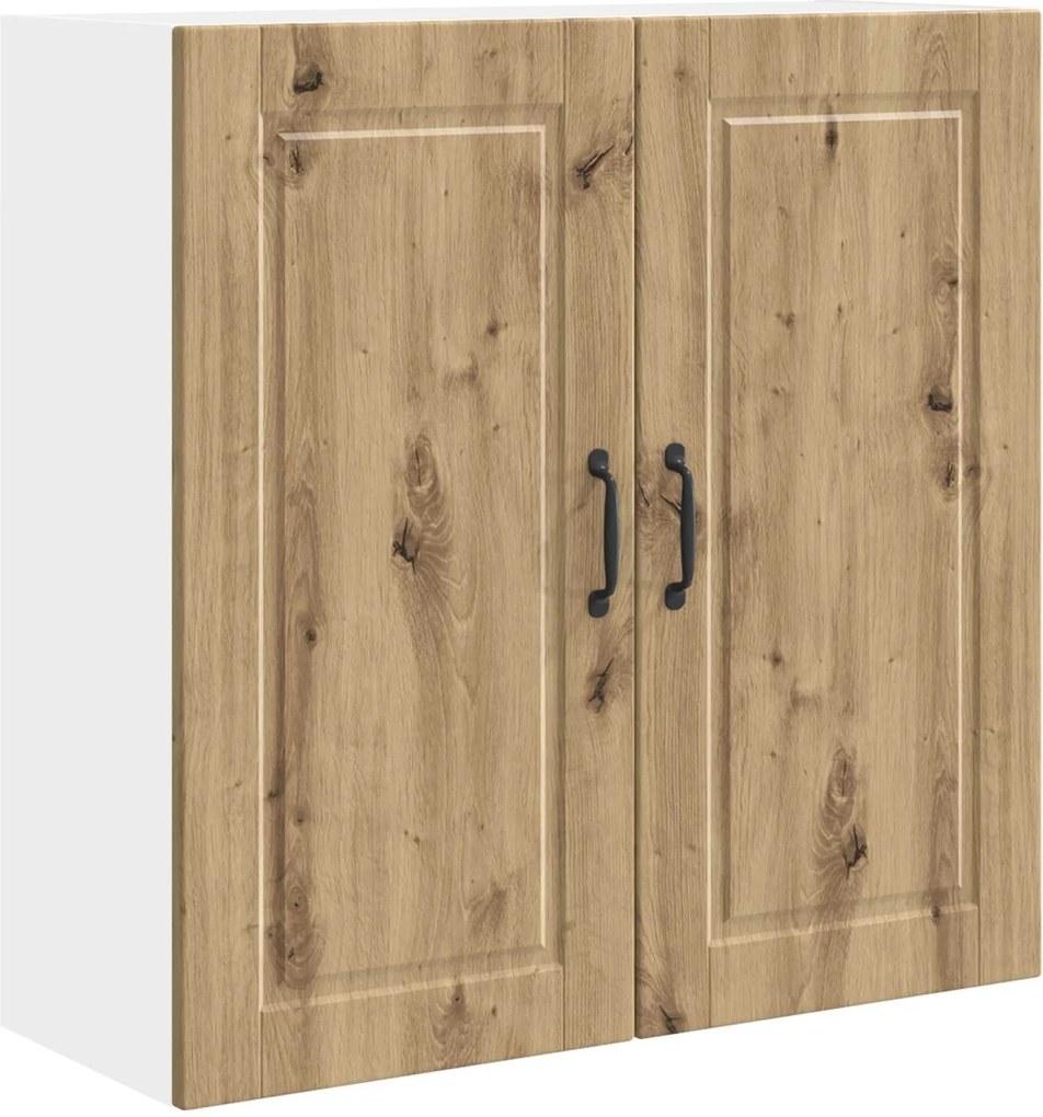 vidaXL Konyhaszekrény polcokkal Artisan tölgy 80 x 31 x 80 cm Faanyag