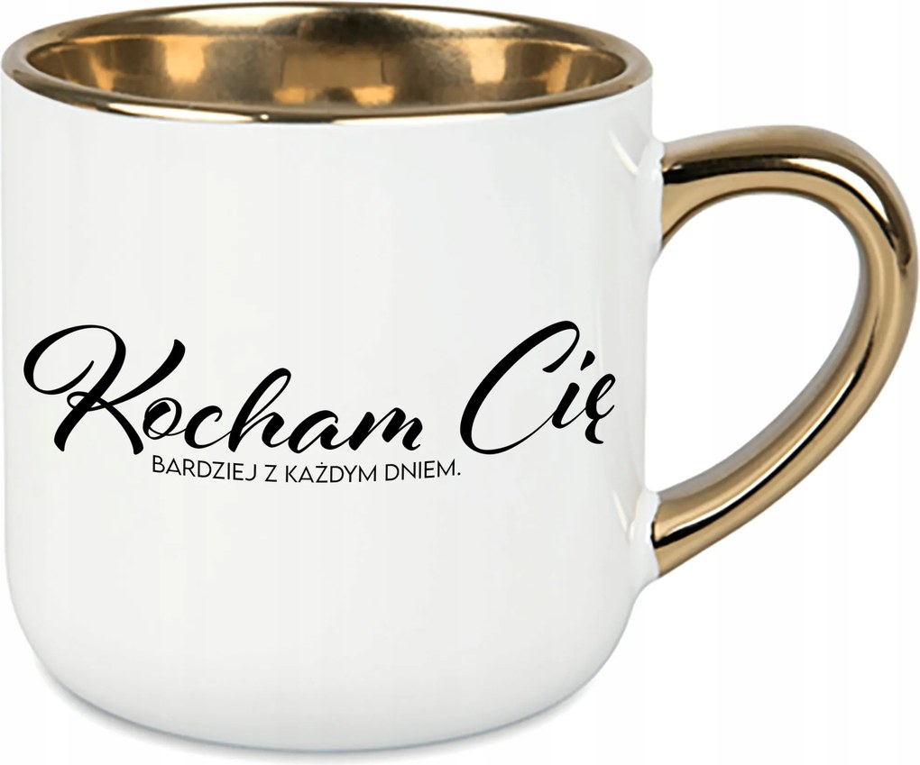 Bögre Nagy Fehér Szeretem Minden Nap Jobban Ajándék A Férj feleségének